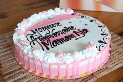 Gateau Mousse Vanille Fraise