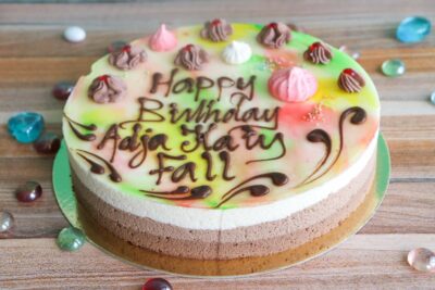 Gateau 03 Chocolats #Arc en ciel